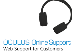 OCULUS Online Support - Web Support for Customers